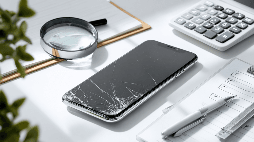 iPhone買取の減額計算を完全解説！液晶漏れ45%＋バッテリー劣化30%の実例