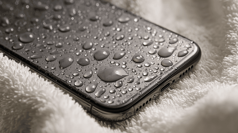 iPhone水没で買取価格95%減額！お風呂・雨での使用リスクを実例解説