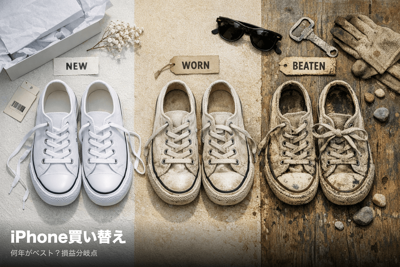 iPhone買い替え何年がベスト？損益分岐点を比較【2026年】
