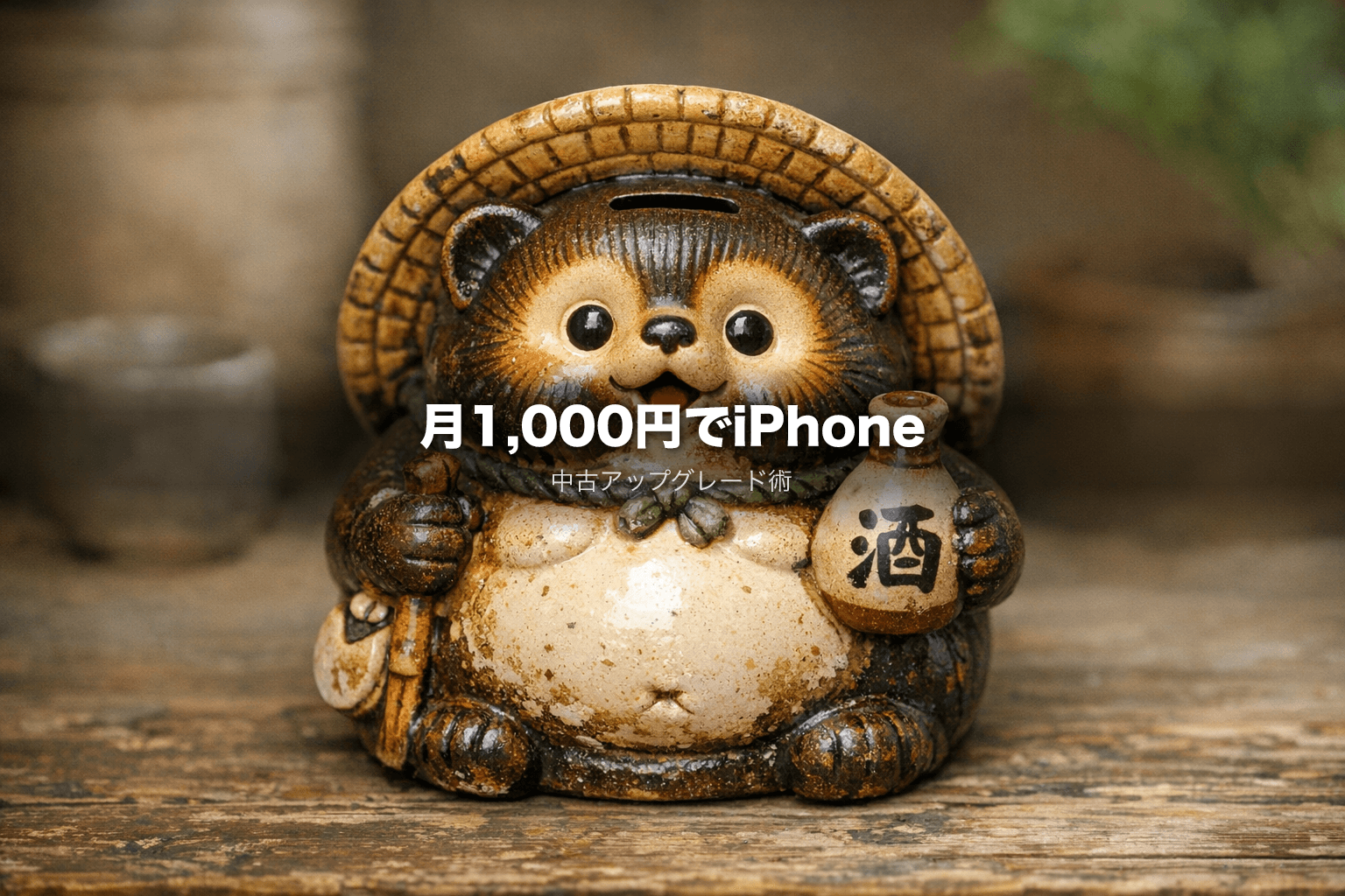 iPhoneを月1,000円で使う方法｜中古アップグレード術