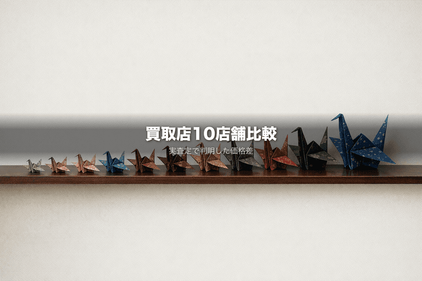 iPhone買取店10店舗に実際に行って比較|最大2万円の価格差【2026年3月】