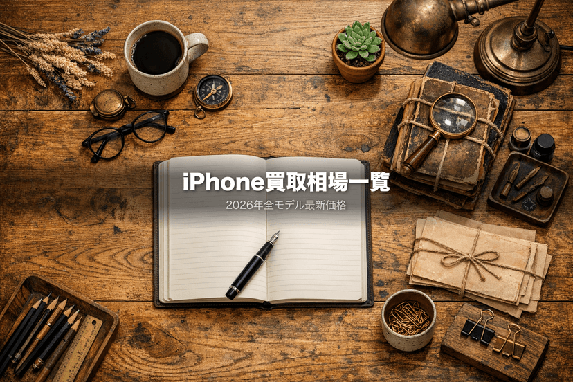 iPhone買取相場2026完全一覧:全モデルの最新価格を業者が解説