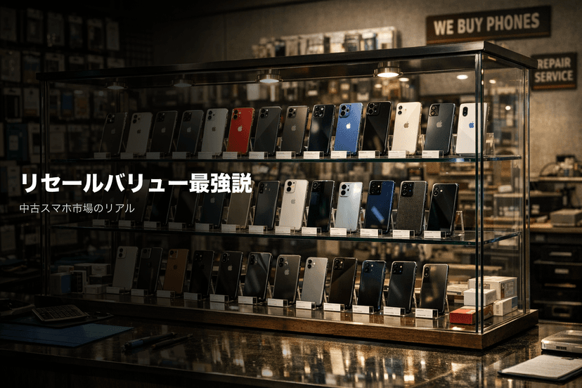iPhoneリセールバリューの裏側|イオシス店員が語る中古市場のリアル【2026年3月更新】