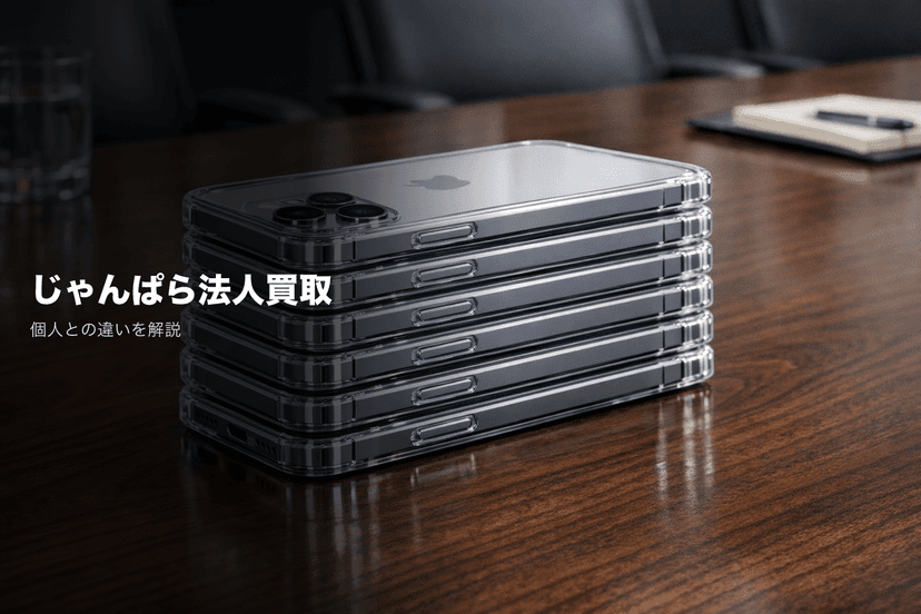 じゃんぱら秋葉原3号店|法人vs個人買取の違いと分割買取サービス完全解説
