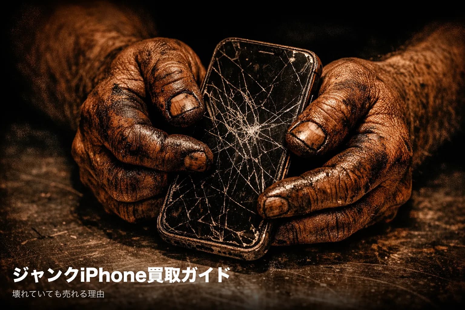 ジャンク・画面割れiPhoneの買取完全ガイド|壊れていても売れる理由と高く売るコツ