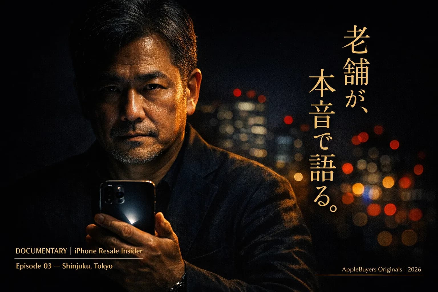 新宿のiPhone買取店に飛び込み取材|西口の老舗バイヤーが語る「高く売るコツ」と減額の実例【2026】